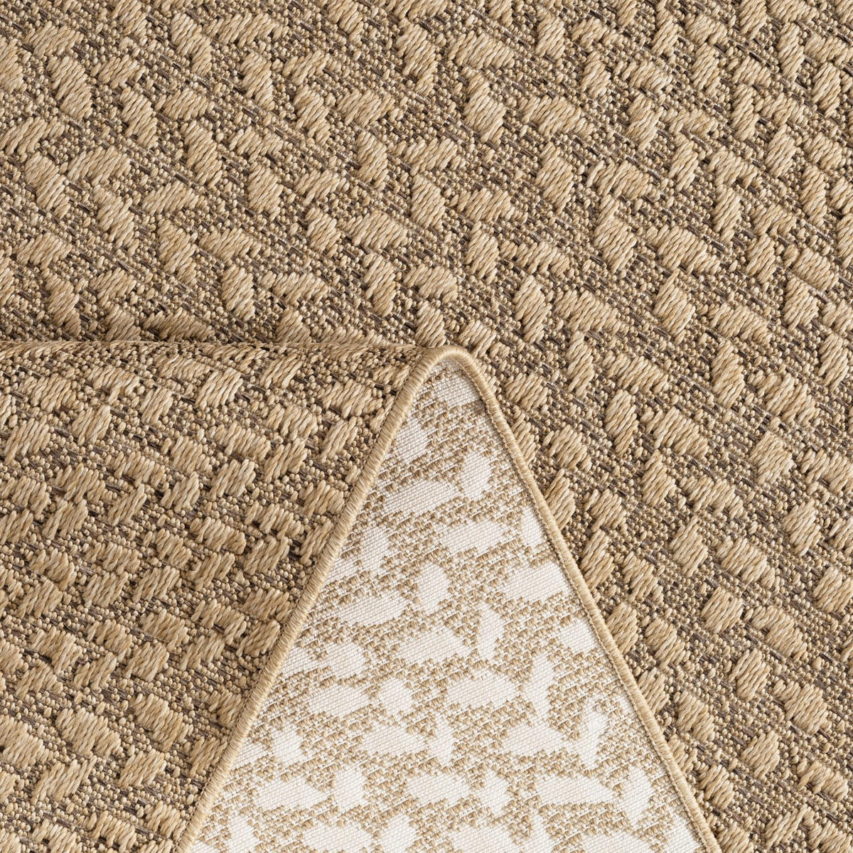 OUTDOORTEPPICH 120/170 cm Waregem 630 - Beige, Kunststoff (120/170cm) - Paco Home