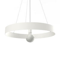 HÄNGELEUCHTE - Weiß, Metall (60/60/6cm) - Lumicom