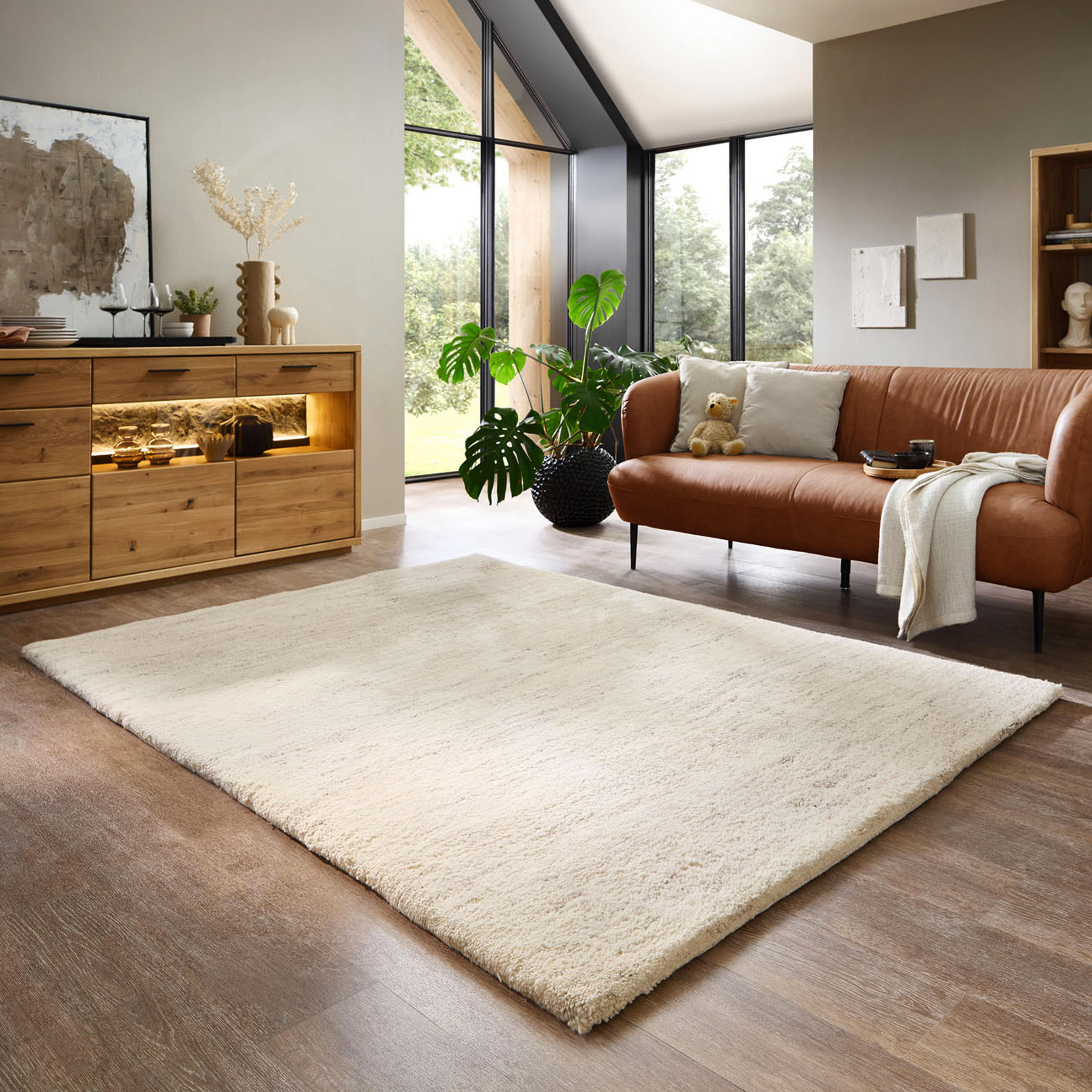 Theko Berberteppich Beige 170x240 cm