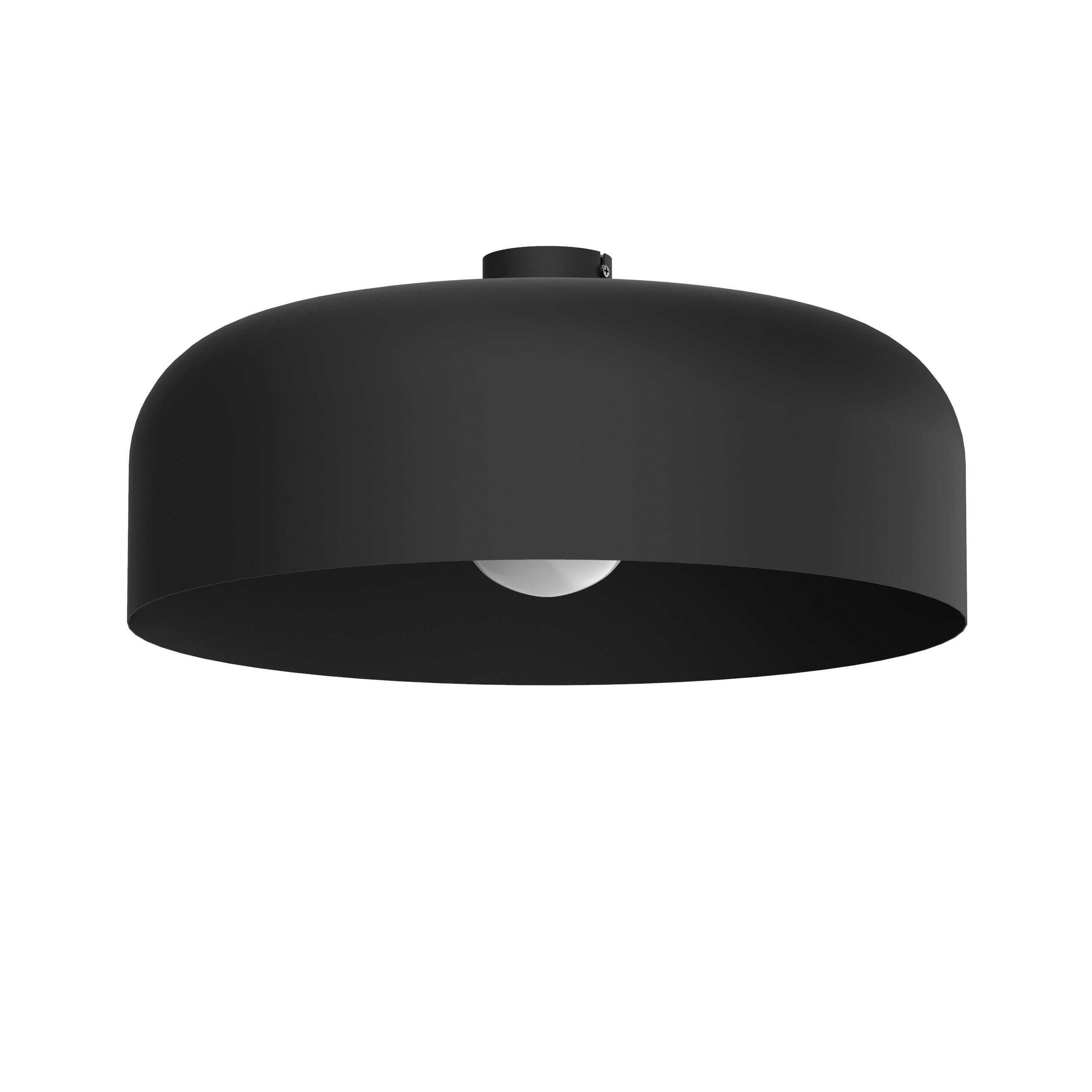 DECKENLEUCHTE - Schwarz, Metall (50/50/14cm) - Lumicom