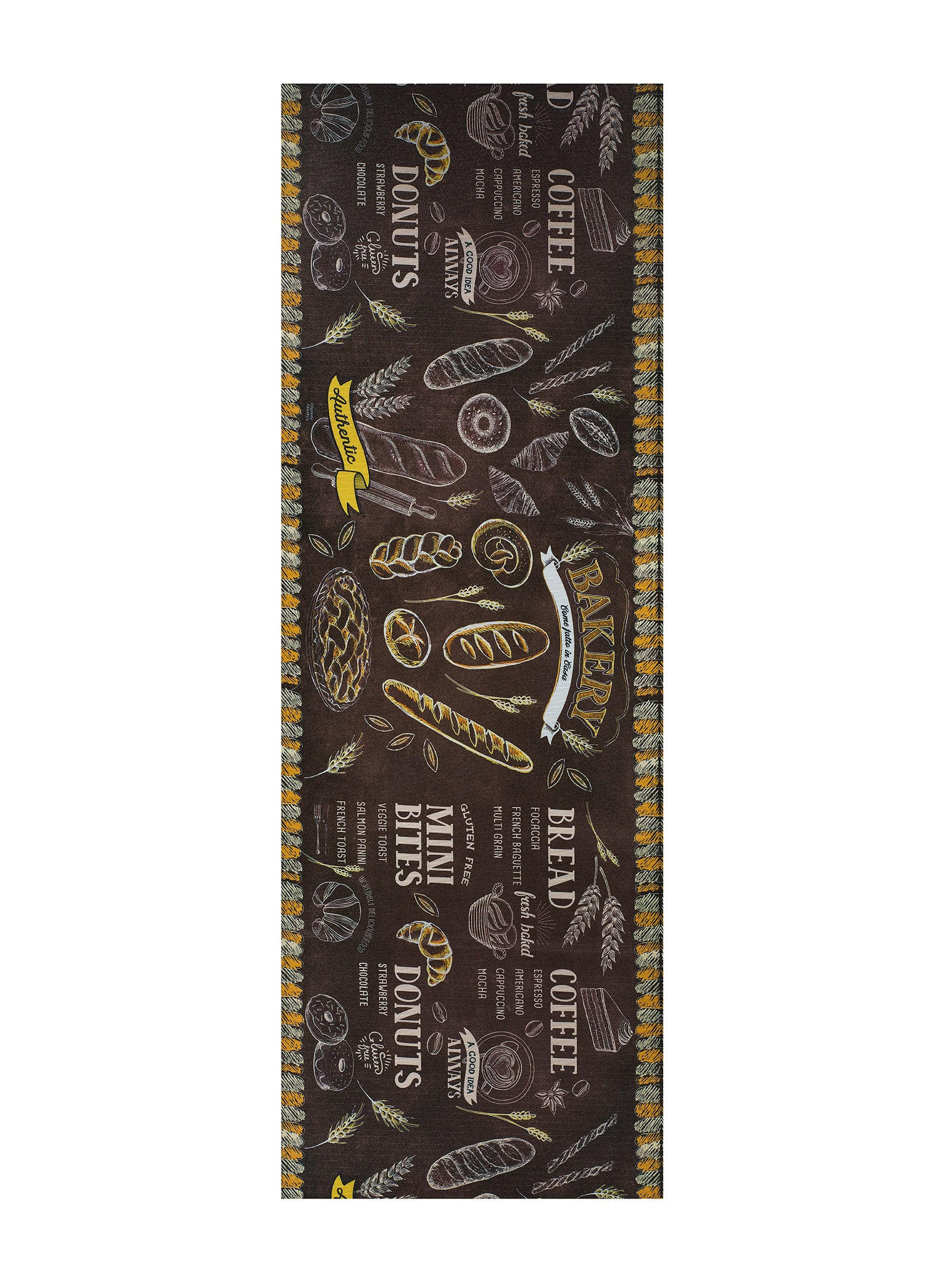 Atticgo Küchenläufer Mehrfarbig 52x200 cm