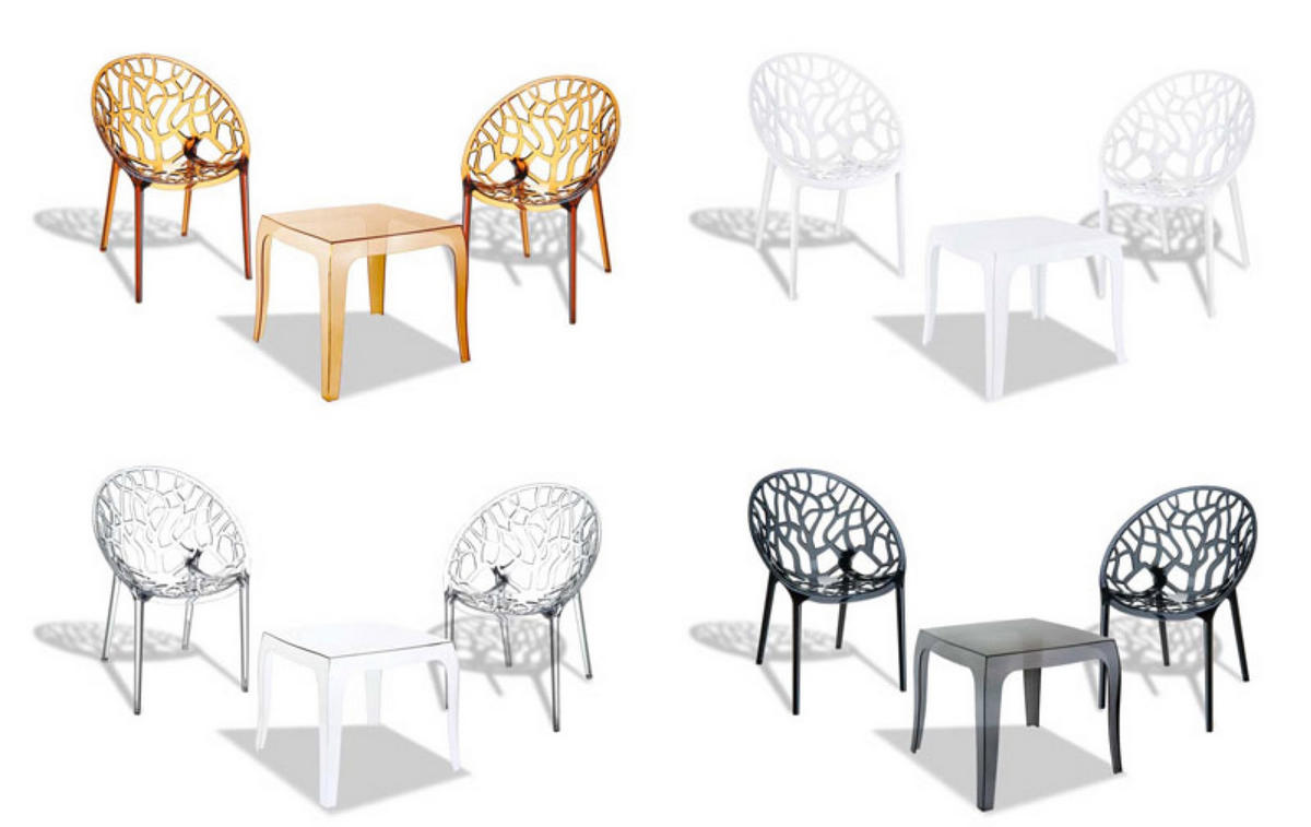 SITZGRUPPE Arena schwarz - Schwarz, Kunststoff - TPFGarden