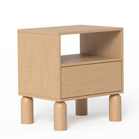 NACHTTISCH SENA - Eichefarben, Holzwerkstoff (54.4/60.2/40.6cm) - Idohome