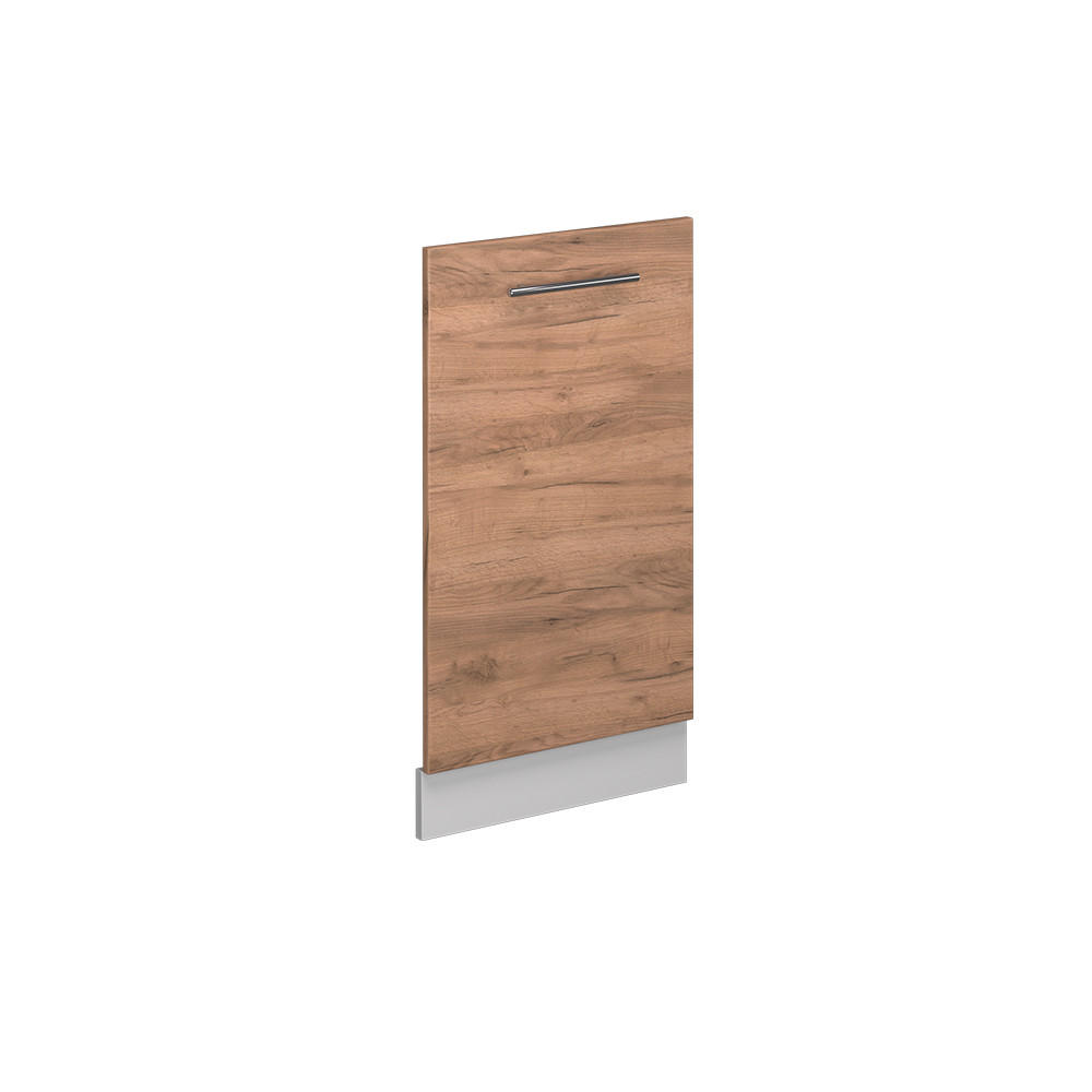 DISKMASKINENS FRONTPANEL Fame-Line Goldkraft ek 45 cm utan bänkskiva Honungsek, Vit 81.8/45/1.6 cm