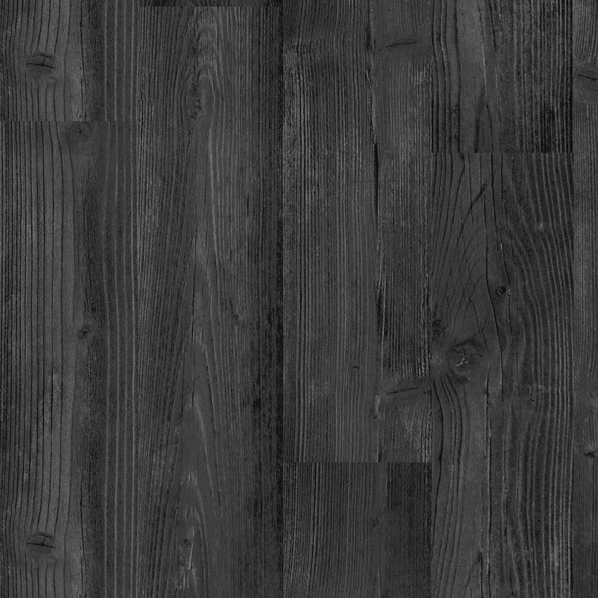 VLIESTAPETE - Wood Deluxe Schwarz - Schwarz, Papier/Kunststoff (52/1000cm) - Easy Decor