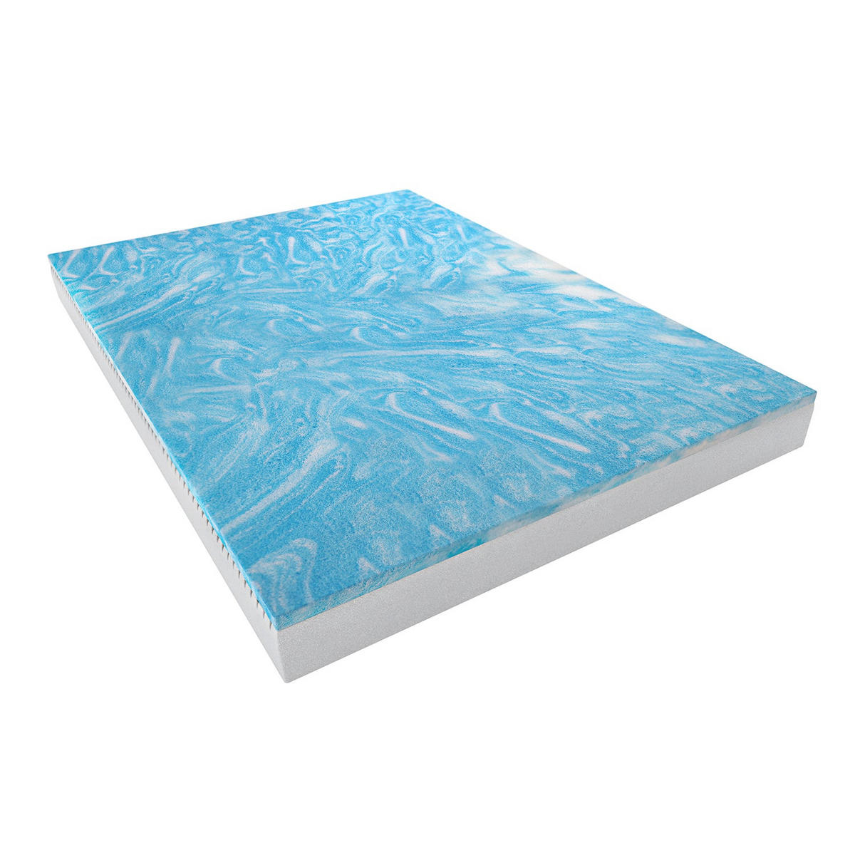 GELMATRATZE 80x200 H2 H3 - Höhe 15 cm 7-Zonen Kaltschaummatratze 80x200 - Weiß, Textil (80/200cm) - Mister Sandman