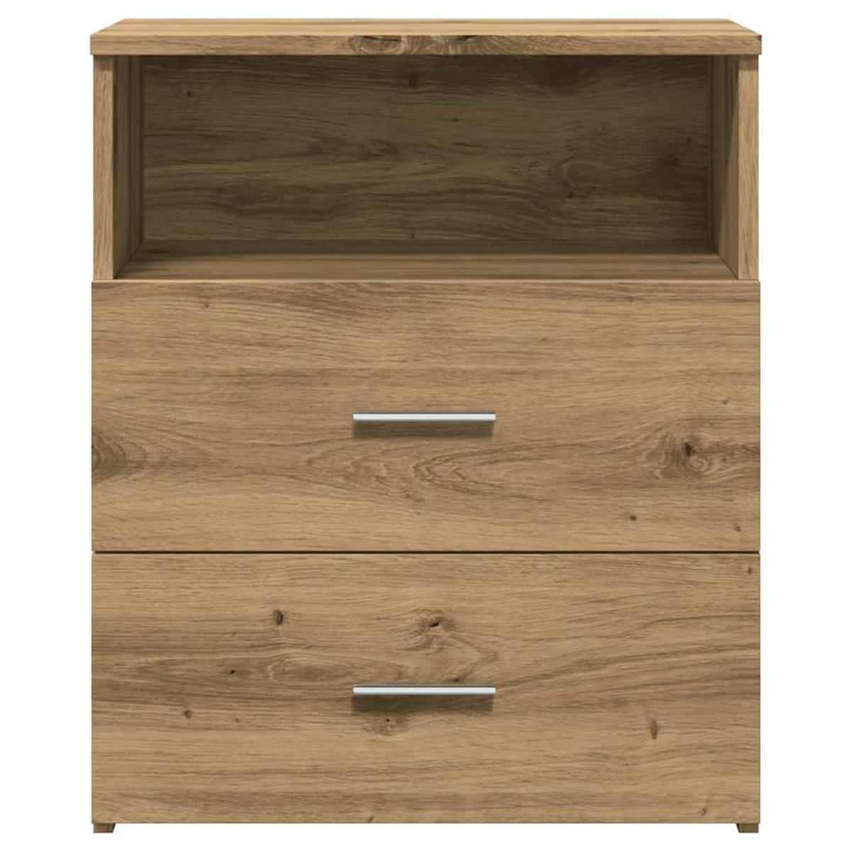 NACHTTISCH Artisan-Eiche 50/32/60 Cm Holzwerkstoff - Braun, Holzwerkstoff (32/60/50cm) - vidaXL