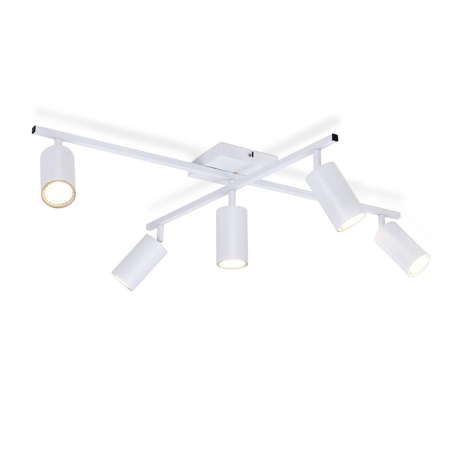 Nettlife STROPNÍ bodové světlo Berlinchen s 5 žárovkami 77,5/57,5/21 cm