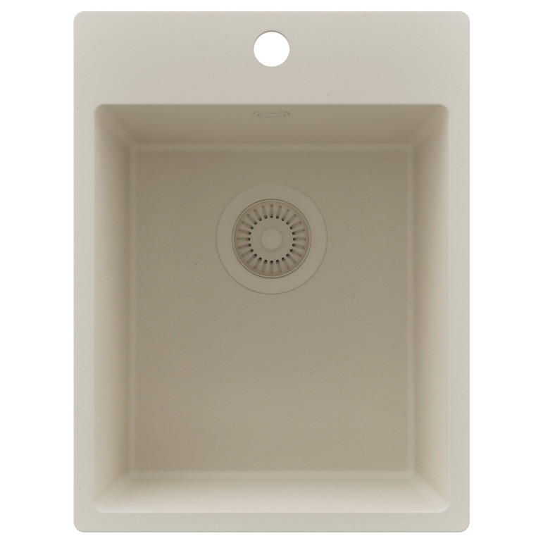 SPÜLBECKEN Riga, 2-er set Beige 38/50 cm 1 Becken + Ablauf-Set ab 40er Unterschrank - Beige, Kunststoff (38/20/50cm) - Primagran