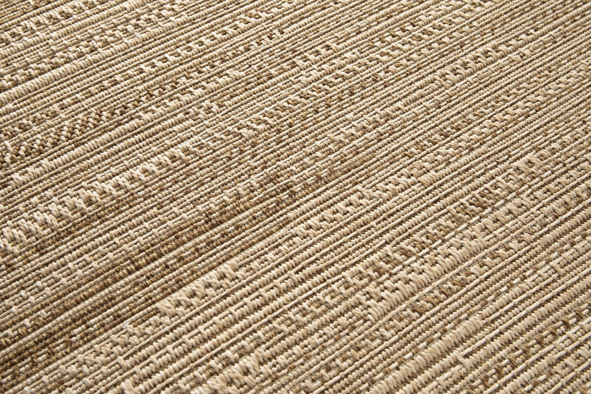 TEPPICH für Innen und Außen im ethnischen Stil bruin - Braun, Textil (120/170cm) - AFK Living