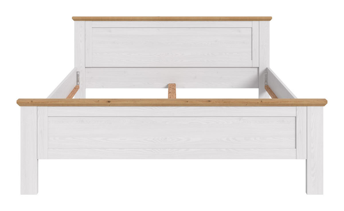 BETT 180x200 (B/H/T: 189x90x209 cm) in Sibiu Lärche Nachbildung - Lärchefarben, Holzwerkstoff - Homes & Jones