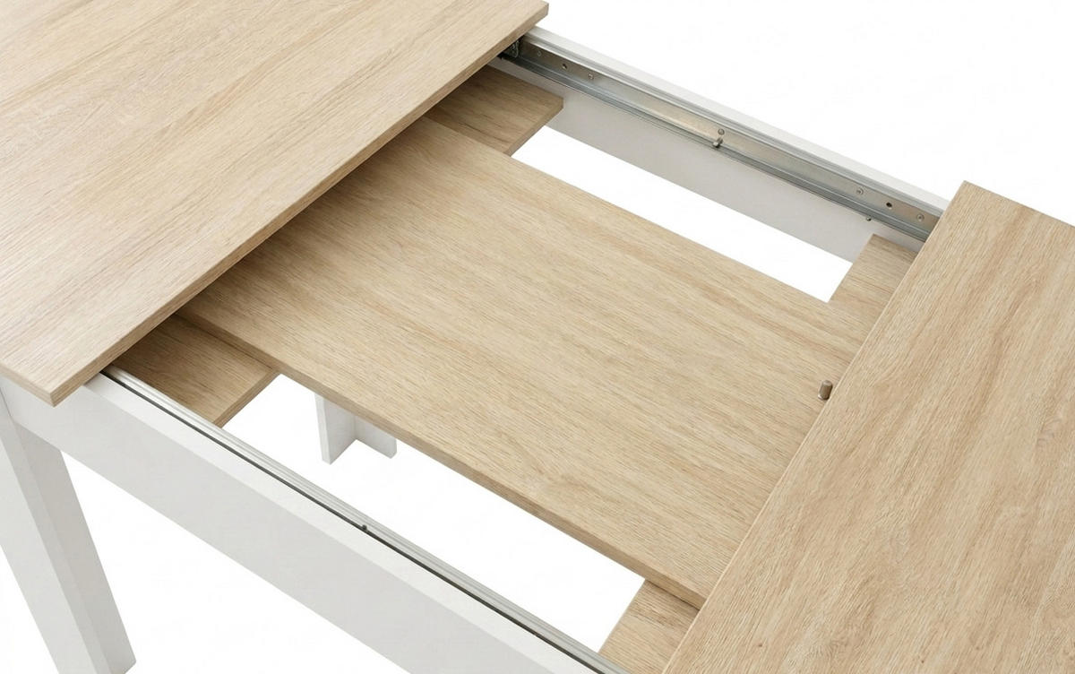 ESSTISCH ausziehbar Eiche Sonoma - Sonoma Eiche, Holzwerkstoff (160/80/75cm) - Mat-Haus