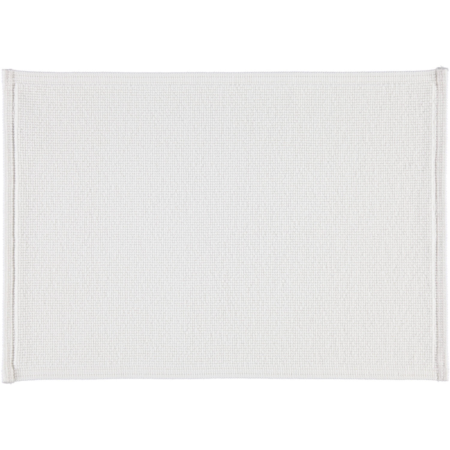 BADEMATTEN PLAIN WEISS - 01 - Weiß, Textil (50/70cm) - Rhomtuft