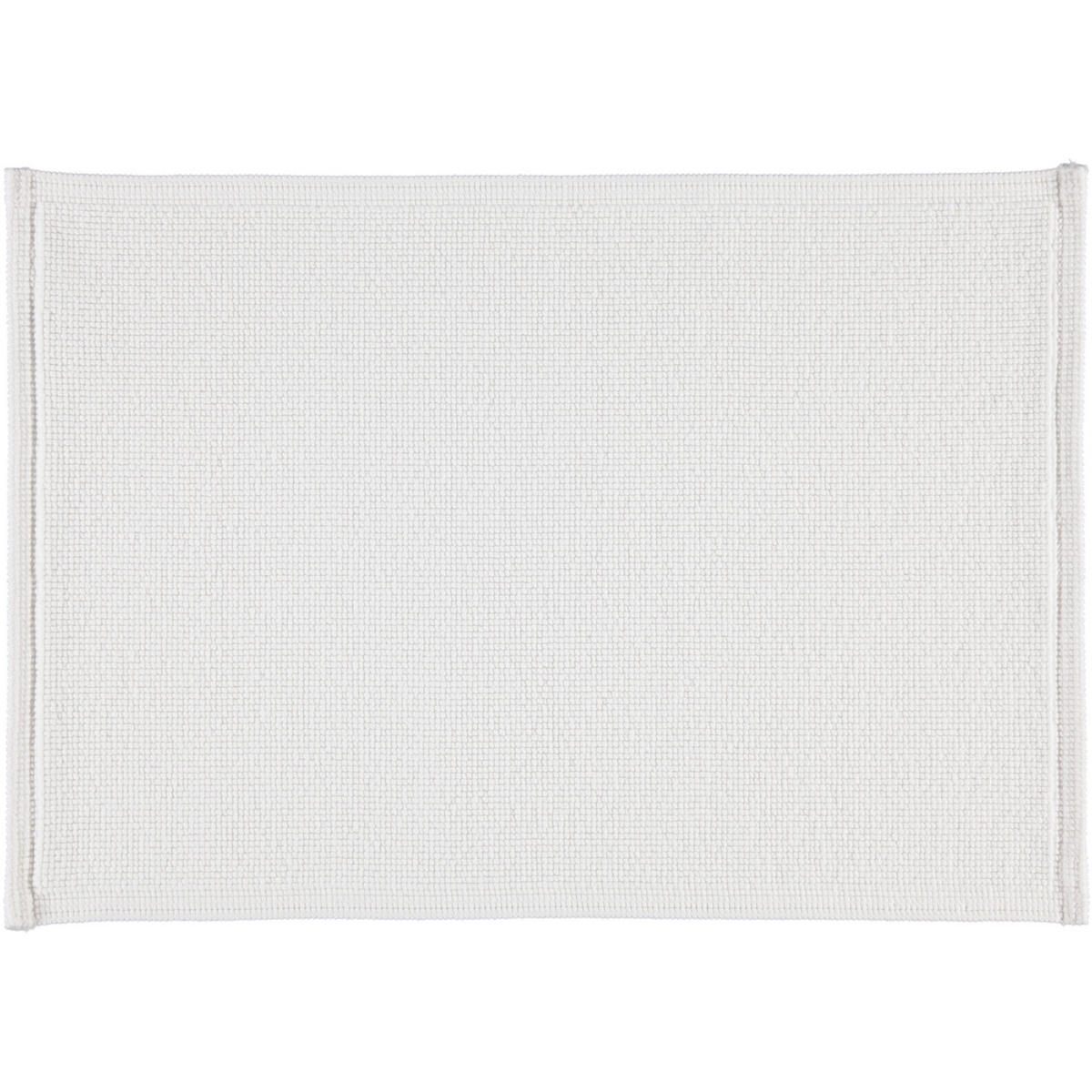 BADEMATTEN PLAIN WEISS - 01 - Weiß, Textil (50/70cm) - Rhomtuft