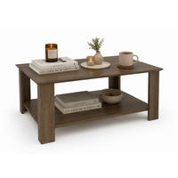 COUCHTISCH Leroy Nussbaum - Braun, Holzwerkstoff (90/60/37cm) - Decorotika