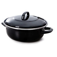 KASSEROLLE Bräter Fortalit - ø 36 cm / 7.5 liter - Blau, Metall (36cm) - BK