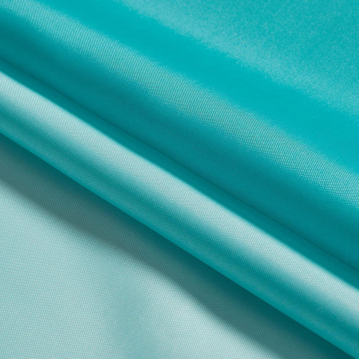 DUSCHVORHANG Textil Aquamarine 100 x 200 cm - Türkis, Textil (100/200cm)