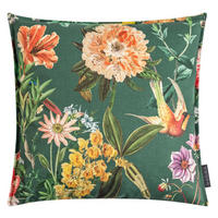 KISSENHÜLLE AURELIA - Dunkelgrün, Textil (45/45cm) - Magma Heimtexx