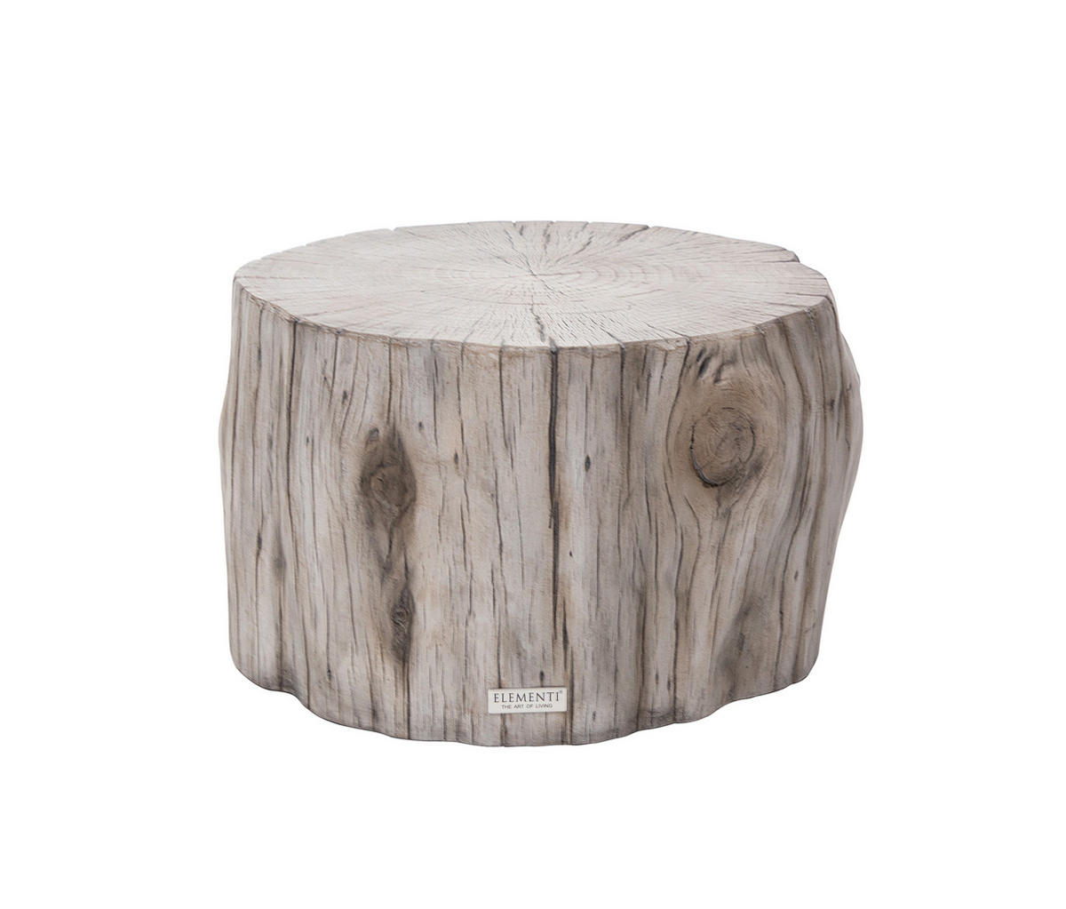 COUCHTISCH DAINTREE aus GF-Beton, Wetterbeständig, 70x67x41 cm - Grau, Naturmaterialien (70/67/41cm) - Elementi