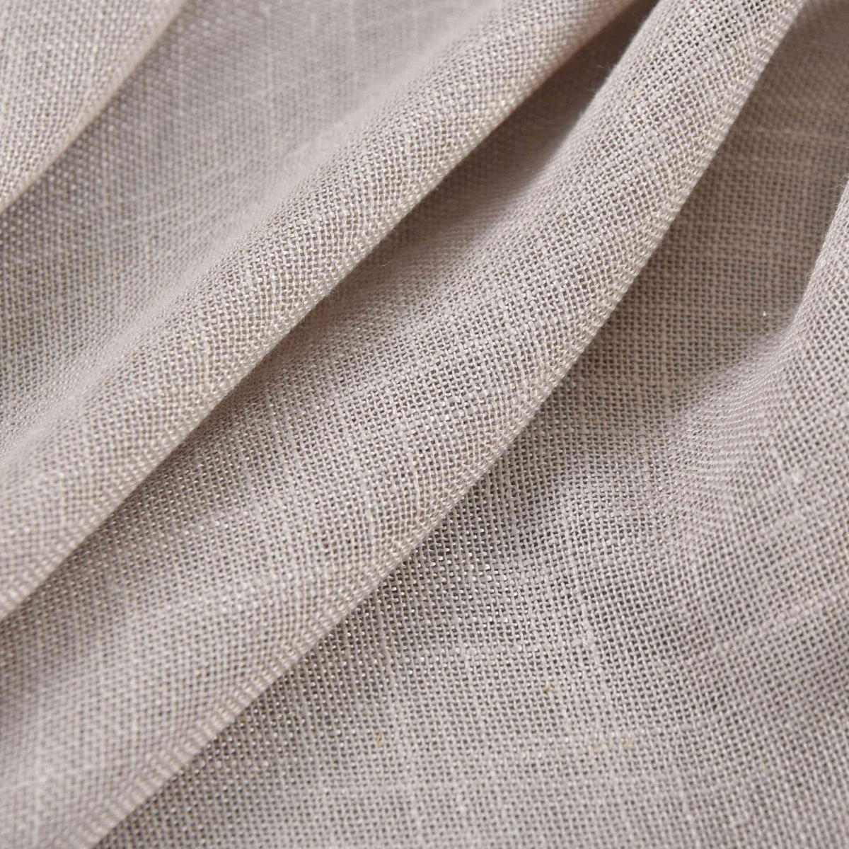 VORHANG 2ER SET »Essen« HxB 245x145 cm Sand - Sandfarben, Textil (145/245cm) - Gardinenbox