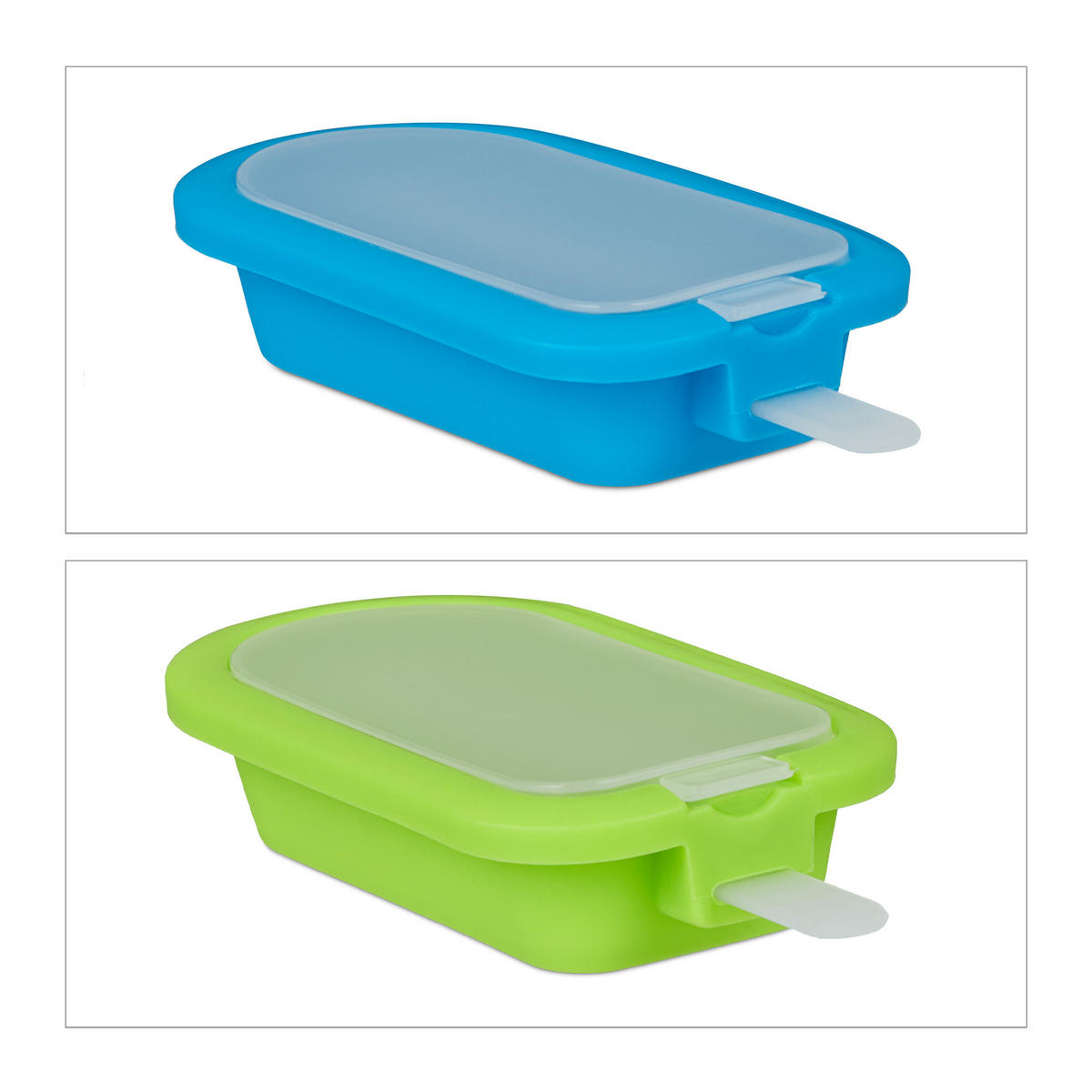 10XEISFORM - Multicolor, Kunststoff (6.5/2.5/14cm) - Relaxdays