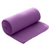 FLEECEDECKE lila 130/160 cm Kettelrand Anti-Pilling - Lila, Textil (130/160cm) - wometo