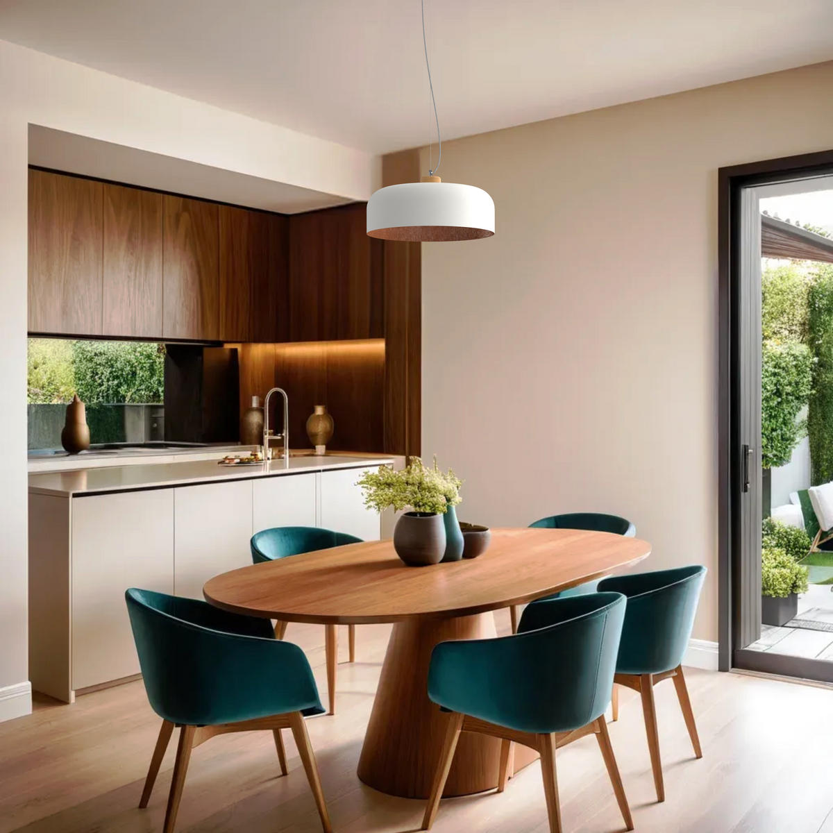 HÄNGELEUCHTE - Kupferfarben, Metall (50/50/17cm) - Lumicom