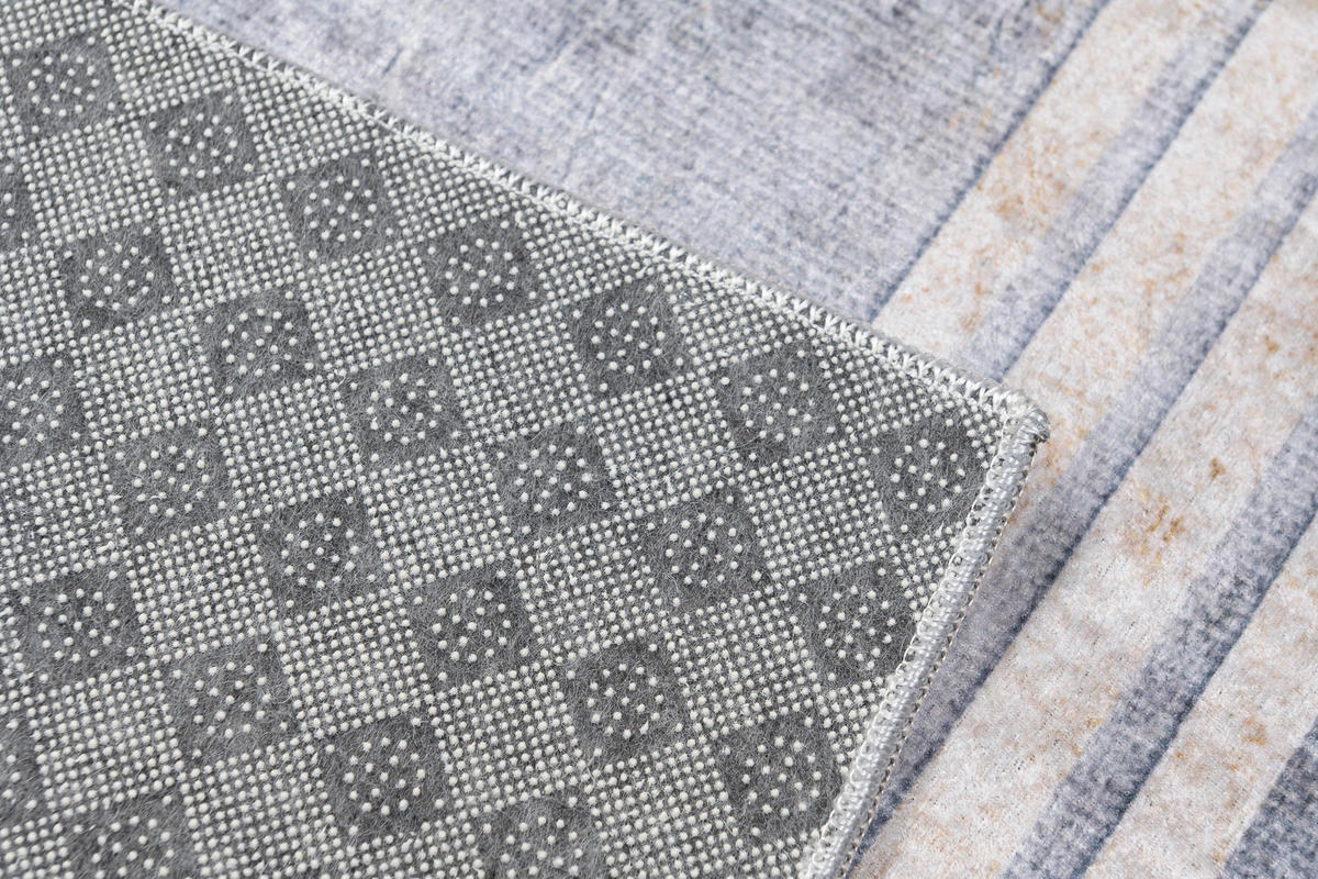 TEPPICH TOSCANA Hellgrau 80/150 cm - Hellgrau, Textil (80/150cm) - Tapiso