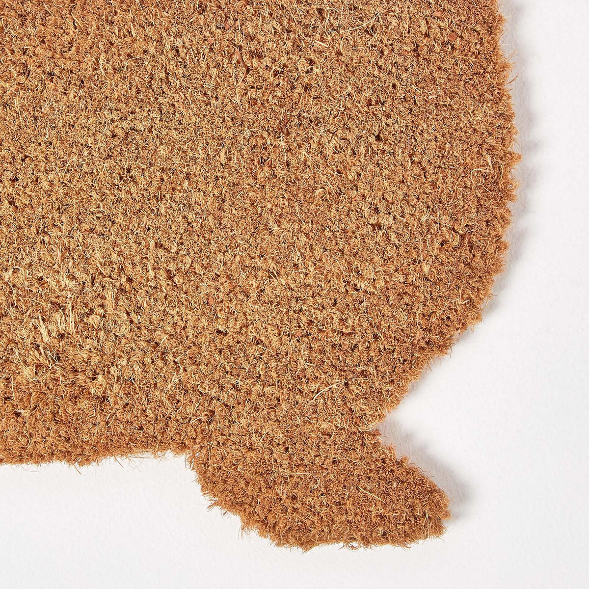FUSSMATTE Dackel, Kokos 45/74 cm - Naturfarben, Naturmaterialien (45/75cm) - Homescapes