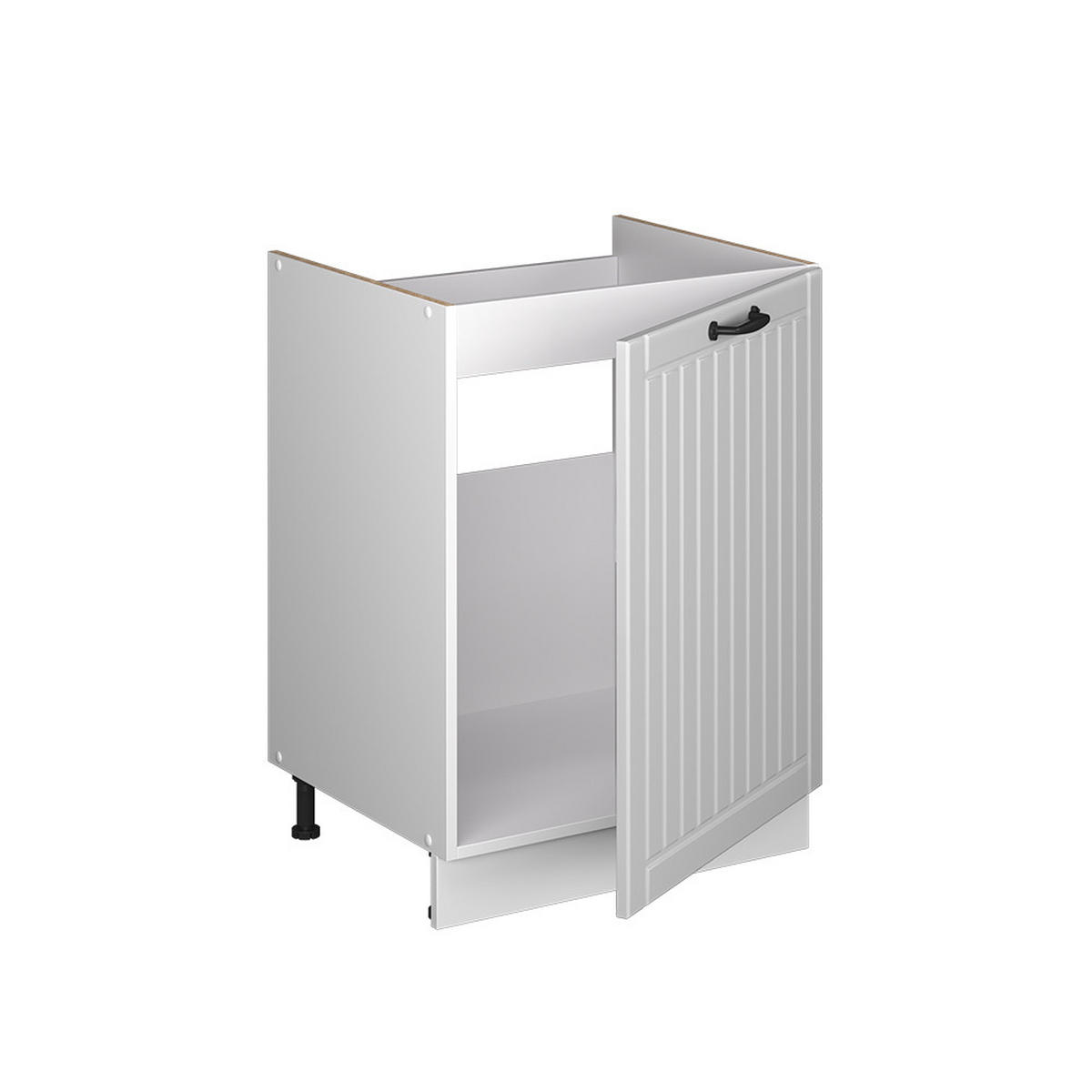 SKŘÍŇKA POD DŘEZ Fame-Line, Bílý venkovský dům/Bílá, 60 cm - bílá, kompozitní dřevo (60/82/60cm) - Vicco