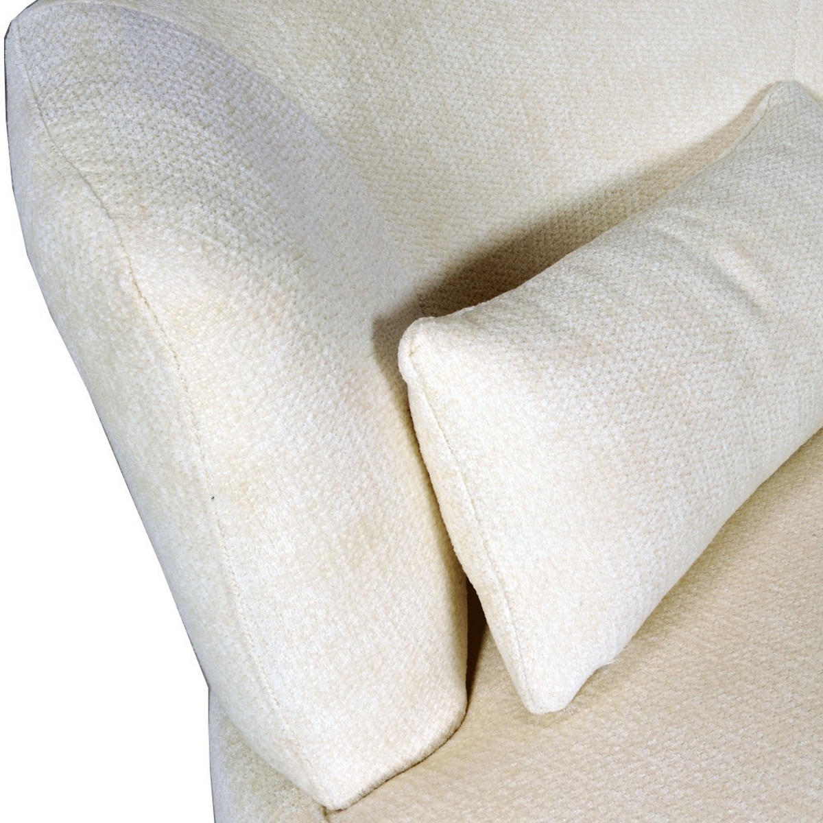 SESSEL ARNO drehbar weiß - Weiß, Textil (71/73/67cm) - Weber Industries