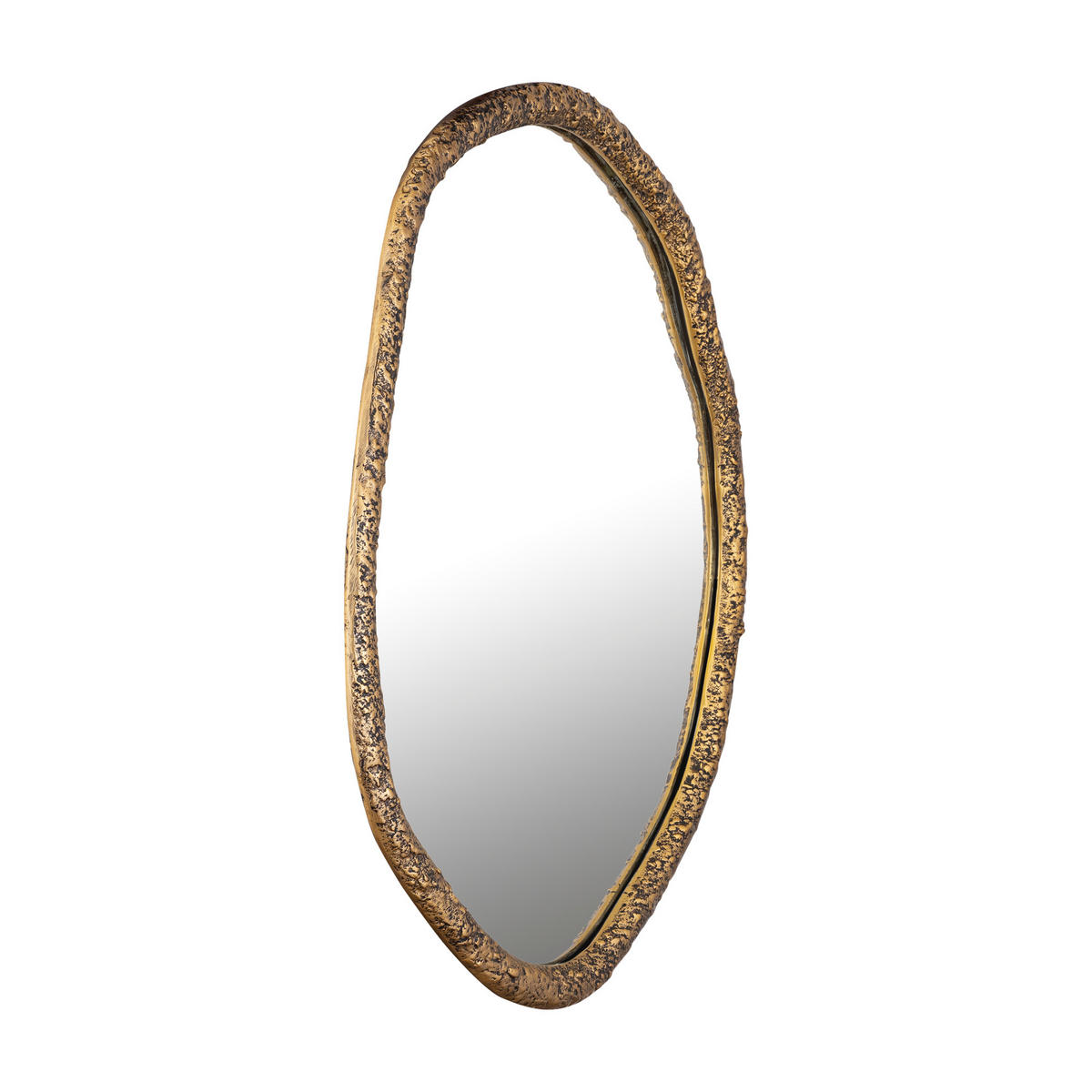 SPIEGEL Paislie Gold 56/3/72cm - Goldfarben, Glas (3/72/56cm) - PTMD Collection