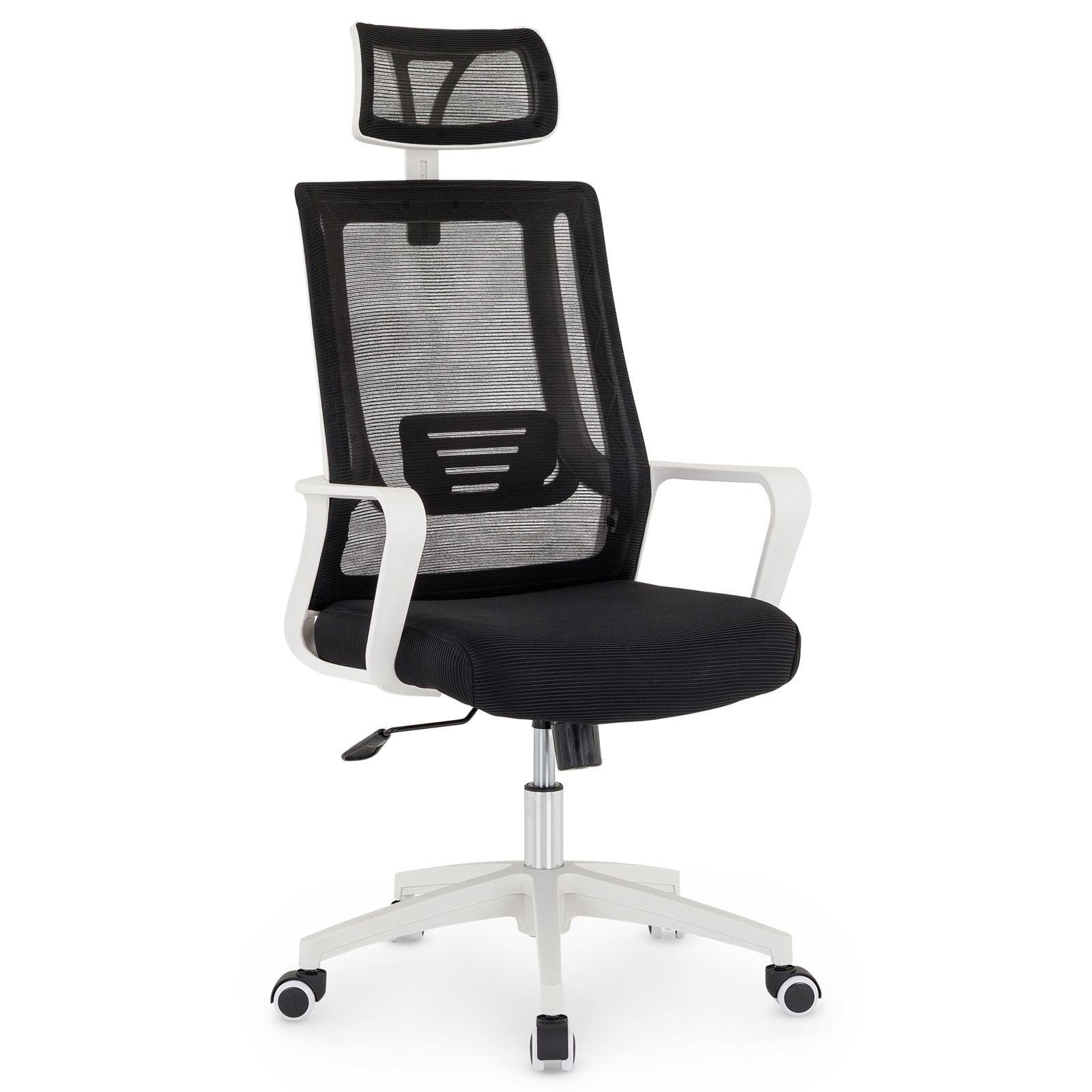 BÜRODREHSTUHL AUCKLAND schwarz - Schwarz, Kunststoff (58/124/63cm) - IDIMEX