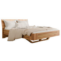 SCHWEBEBETT HOVERO 120/200 cm aus Kernbuche - Braun, Holz (120/200cm) - MeinMassivholz