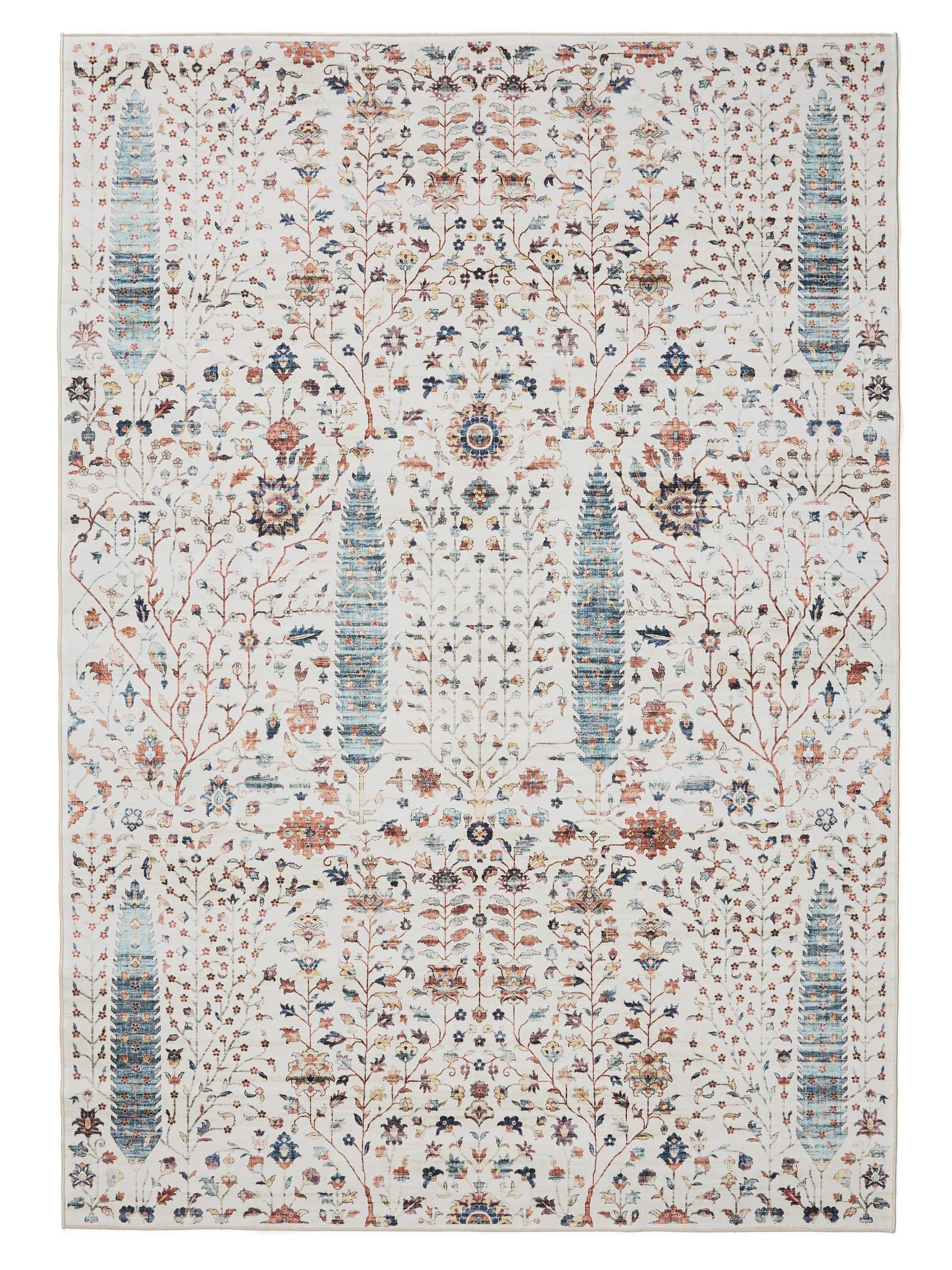 VINTAGE-TEPPICH George waschbar 200x300 cm - Multicolor, Kunststoff (200/300cm) - benuta