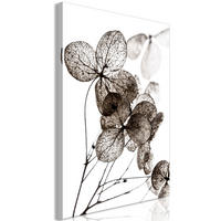 KUNSTDRUCK Braun 40/60 cm - Weiß/Braun, Textil (40/60cm) - KUNSTLOFT