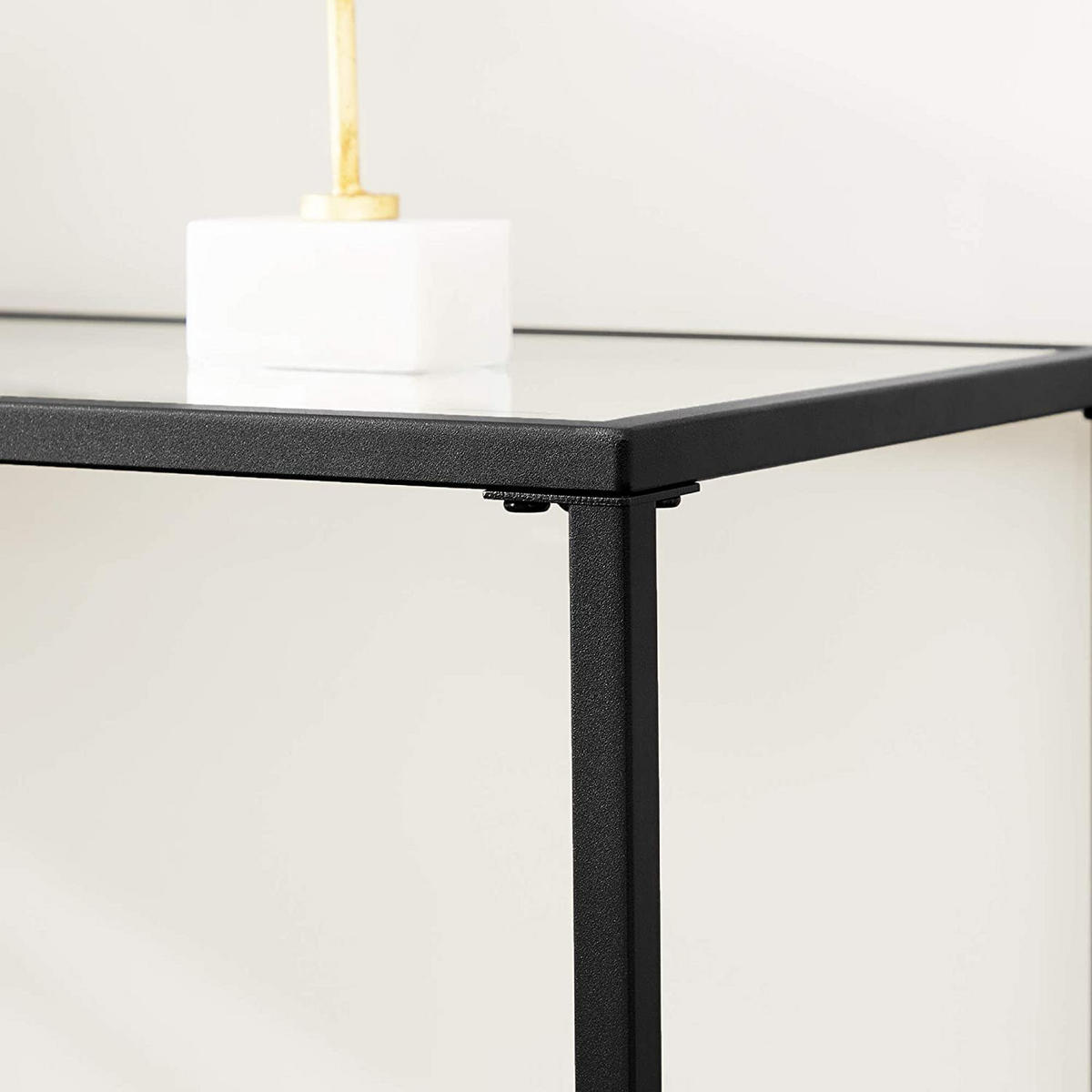 KONSOLENTISCH - Schwarz, Metall (100/35/80cm) - Hansiro