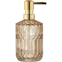 SEIFENSPENDER Glas Amber - Transparent, Glas (8/18.5/8cm)