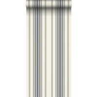 TAPETE Streifenmuster 50 x 900 cm - Blau, Papier (50/900cm) - Sanders & Sanders