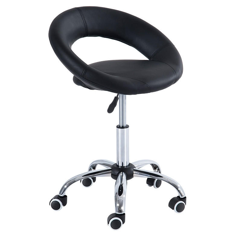 Ivmeu Rollhocker Schwarz 50x78x54 cm