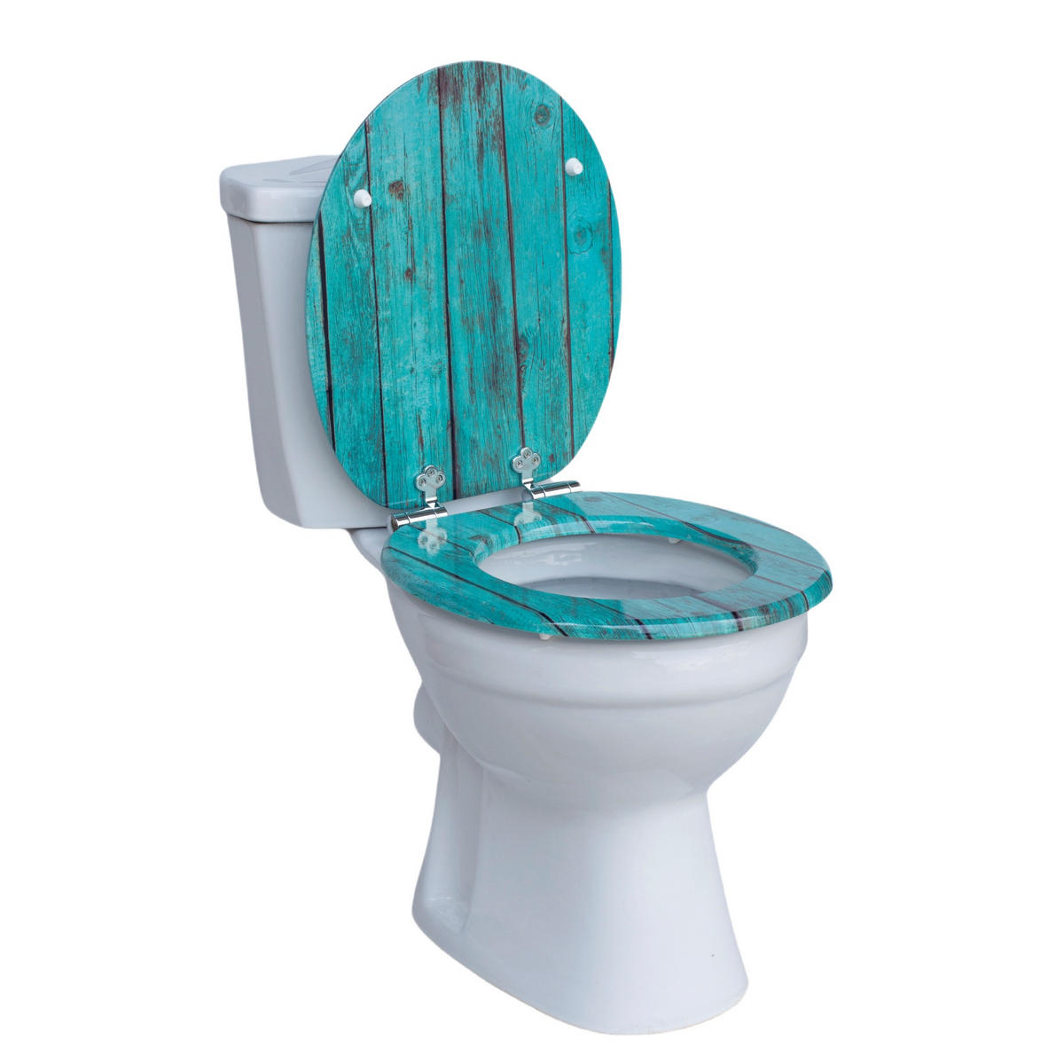 WC-SITZ - Grün, Holzwerkstoff (43/5/37cm) - Vallsero