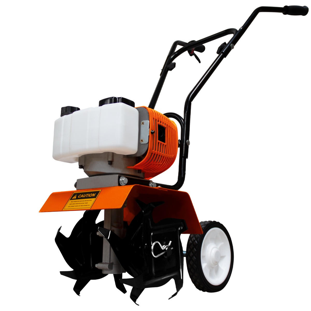 MOTORHACKE GARTENFRÄSE - Orange, Metall (85/95/46cm) - T-Mech