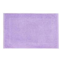 BADEMATTE Imperial 50/80 cm, Baumwolle - Flieder, Textil (50/80cm) - Homescapes