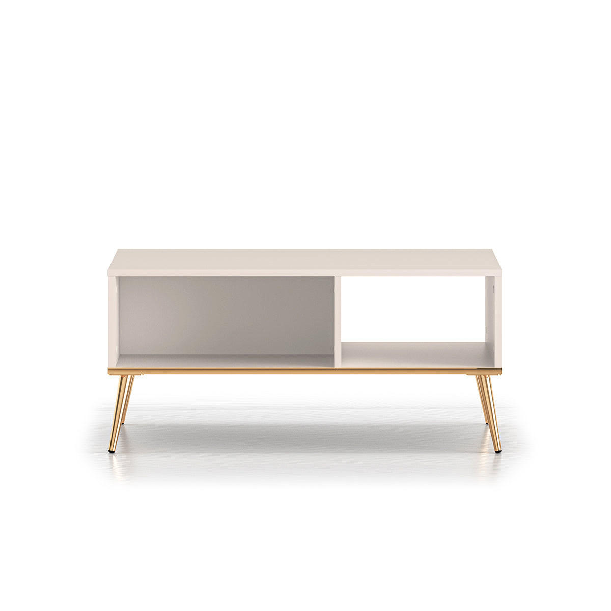 COUCHTISCH Olivia Kaschmir - Beige, Holzwerkstoff (60/90/42cm) - Petits-meubles