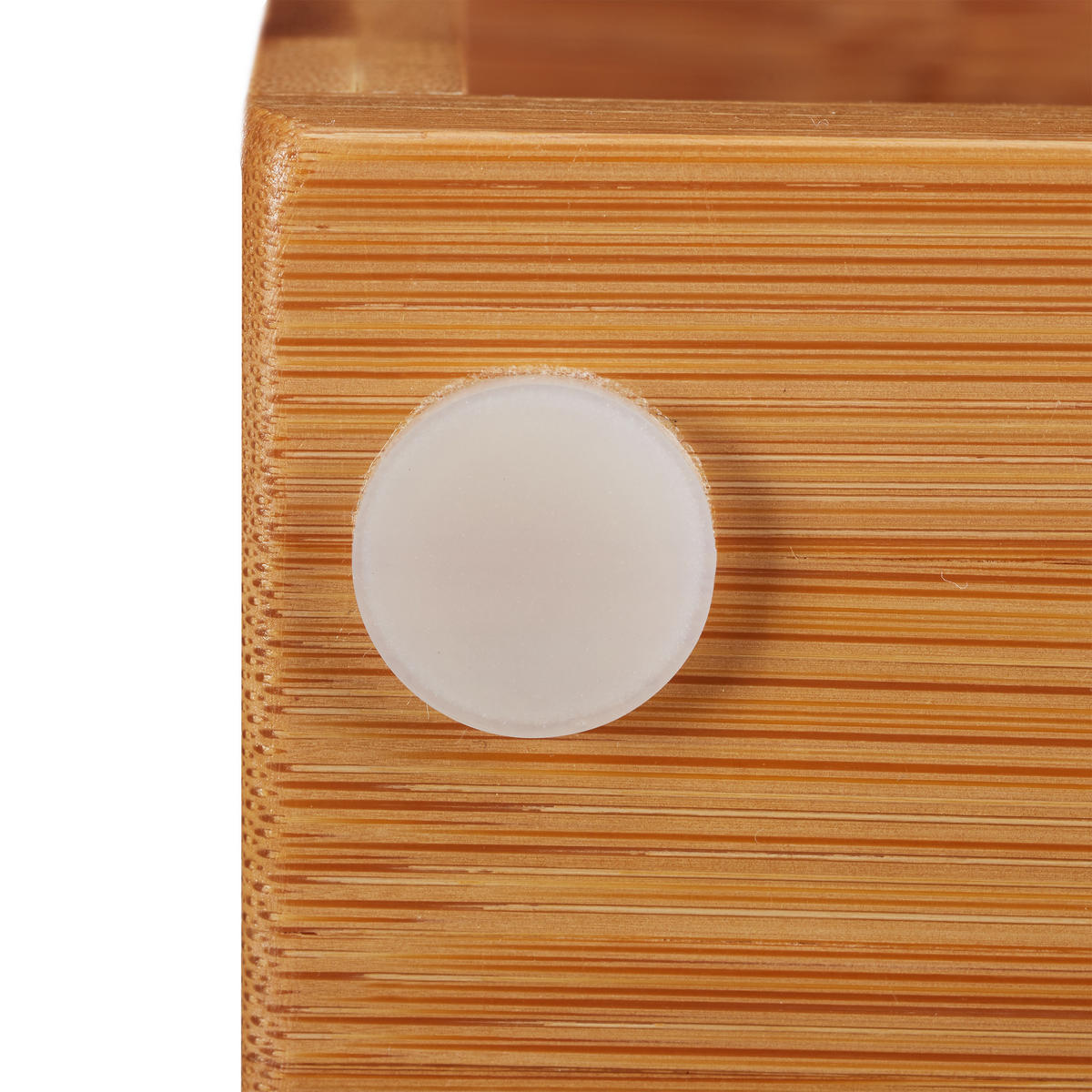 SCHUBLADENBOX - Hellbraun, Holz (30.5/29.5/10cm) - Relaxdays