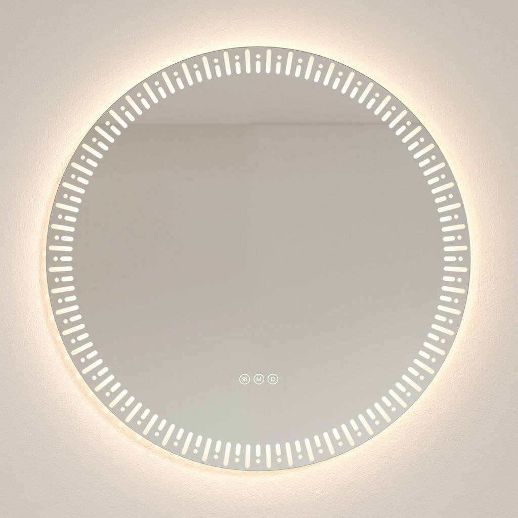 OGLINDA de baie cu LED-uri Ø 80 cm