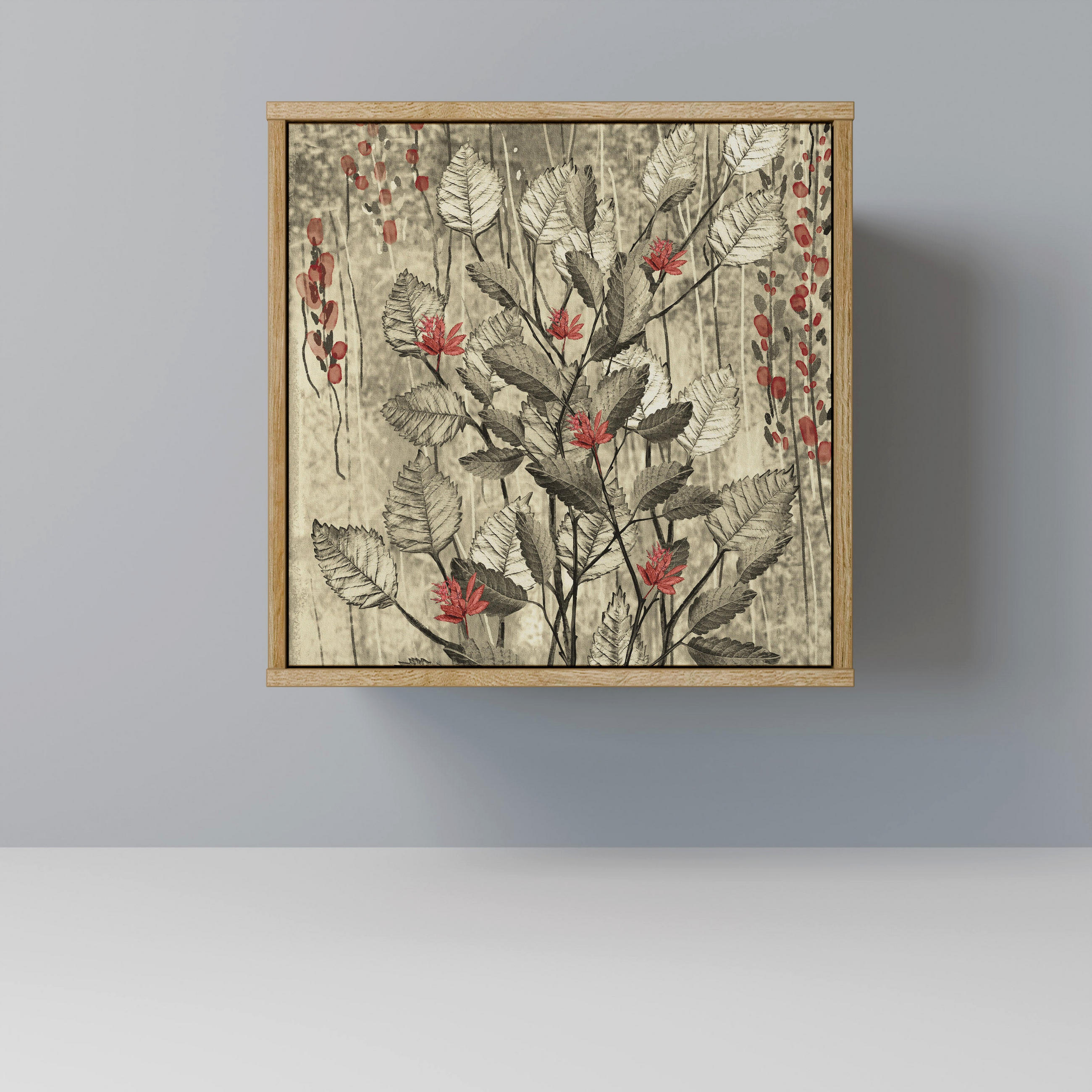 SpaceRebels Sideboard Eiche 57.5x57.5x42 cm