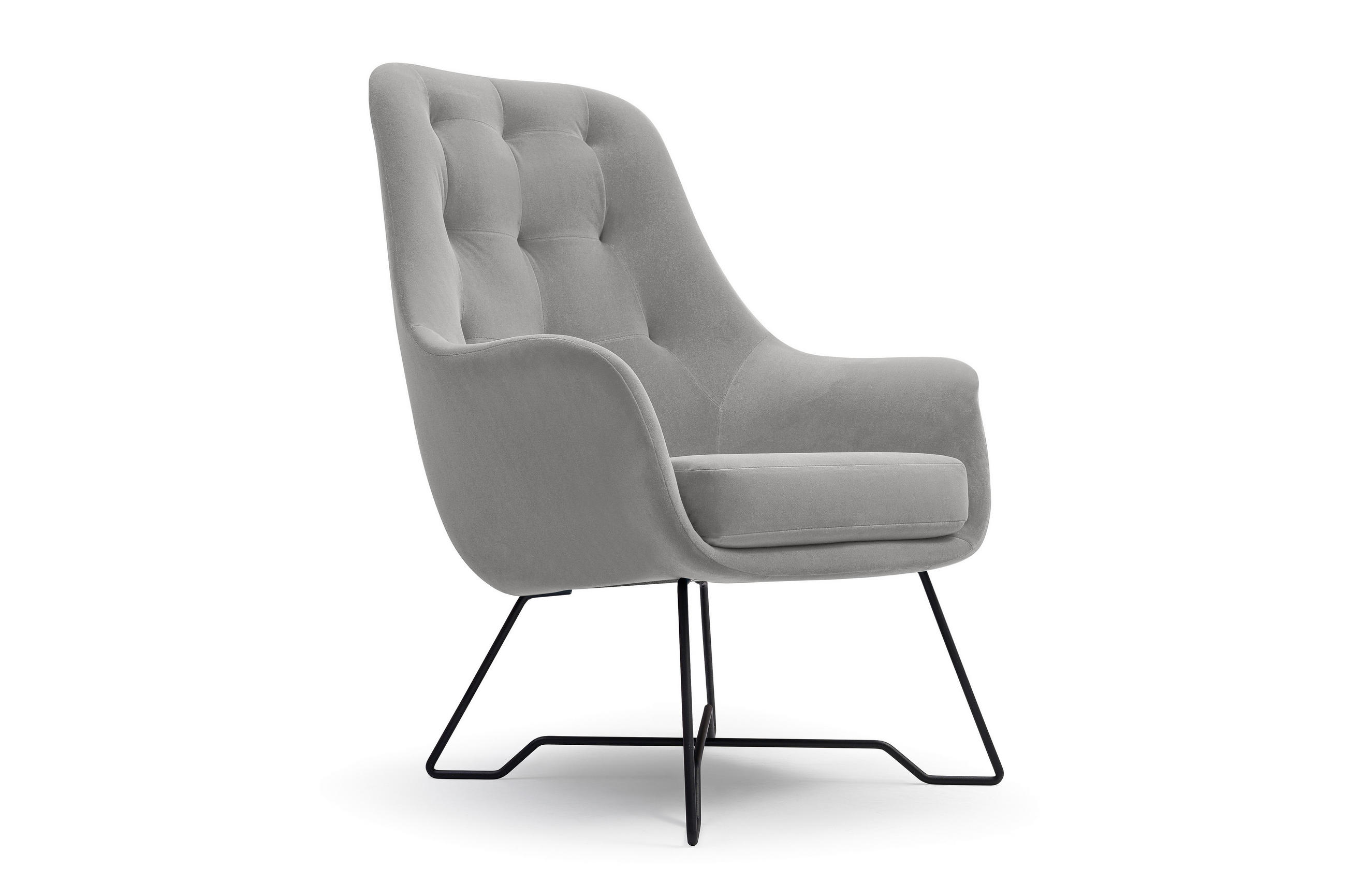 Masseno Sessel Grau 72.5x101.5x83 cm