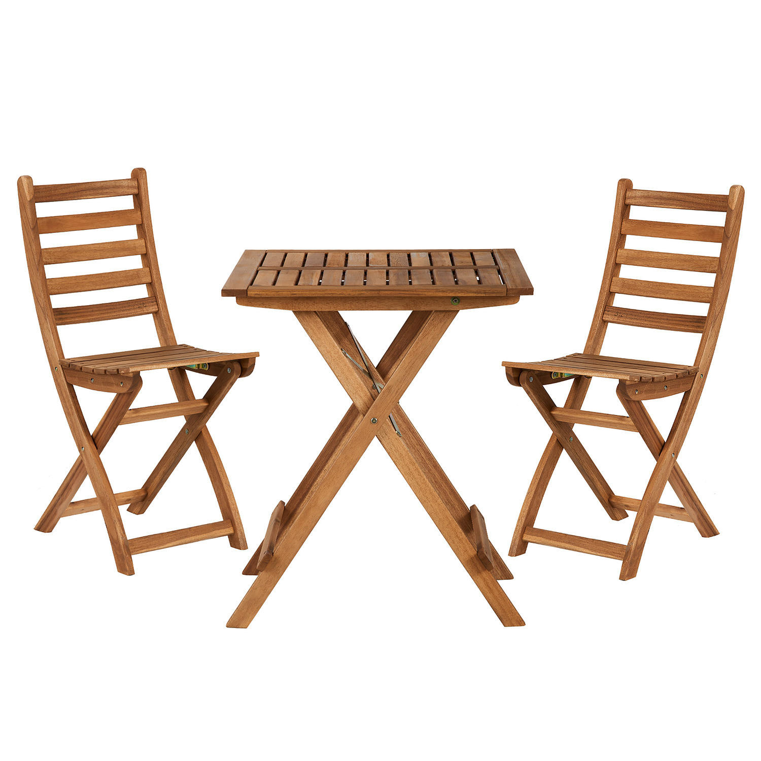 GARTENMÖBEL-SET (3-teilig) Lodge - Braun, Holz - Butlers