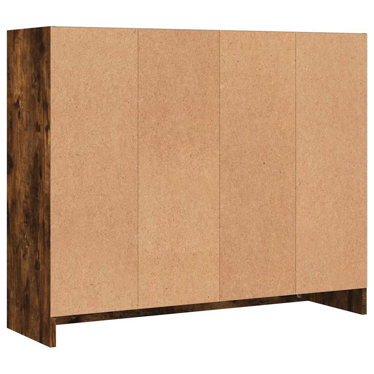 SIDEBOARD Räuchereiche 91/28/75 Cm Holzwerkstoff - Braun, Holzwerkstoff (28/75/91cm) - vidaXL